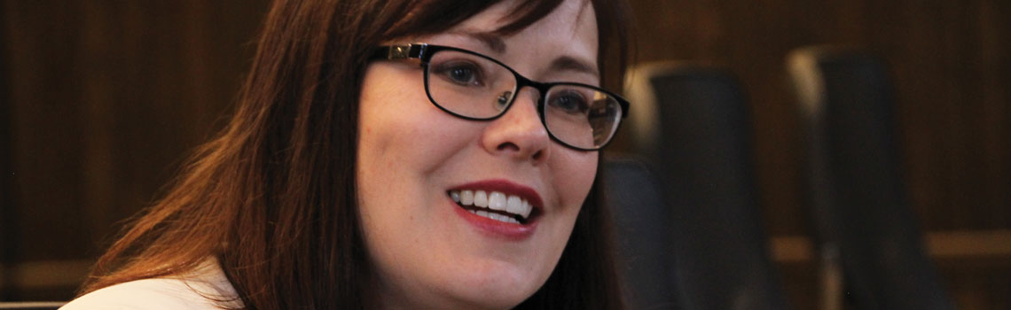 Justice Minister Kathrine Ganley