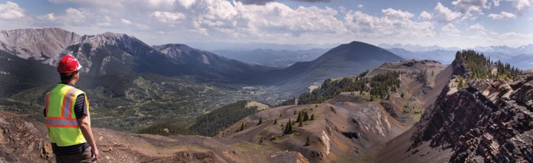 Coal Mining in the mountains