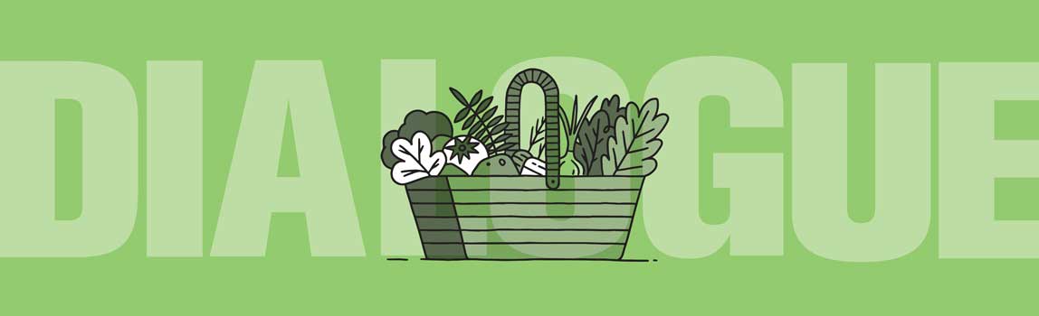 A basket of Local Food
