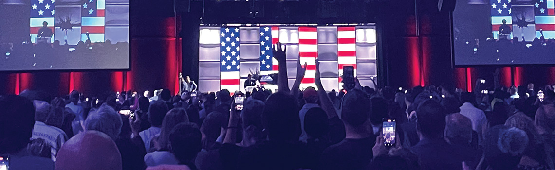 Tucker Carlson Rally in Calgary