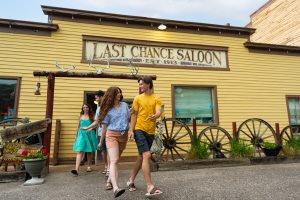 Last Chance Saloon, a fifteen minute drive from Drumheller in the ghost town of Wayne