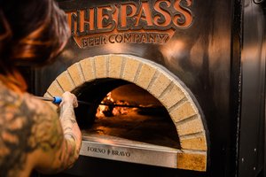 Stone Pizza Oven at the Pass Beer Company