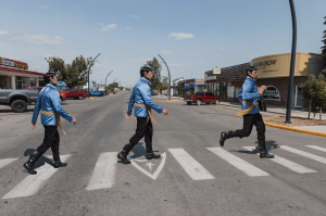 Live long and prosper. Star Trek Fans congregate each year in Vulcan for the convention called Vulcon.