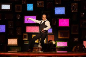 Farren Timoteo preforms in Made in Italy