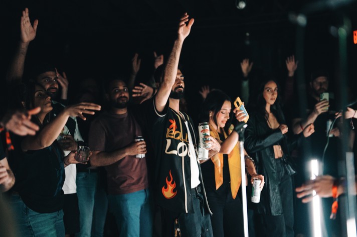 Sled Island festival goers, Photo by Kyle Wilson