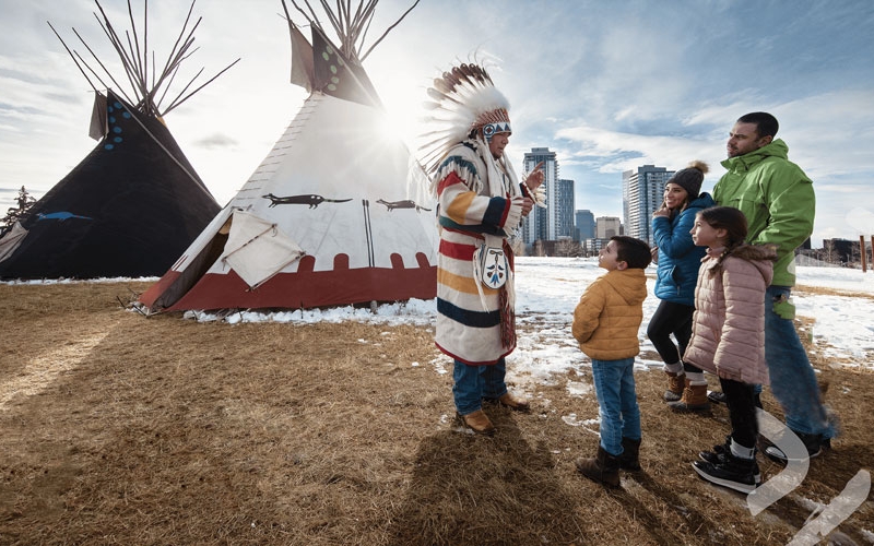 The Confluence historic site.