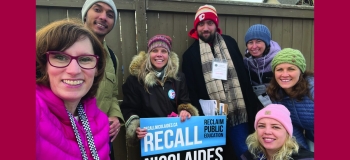 Recall Nicolaides volunteers