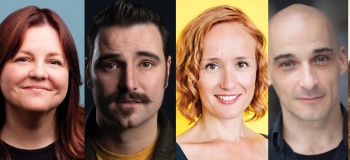 Alberta LIve Theatre Directors. Bronwyn Steinberg, Lana Michelle Hughes, Eric Rose, Max Rubin, Martin Galba, Clare Preuss.